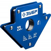 Угольники магнитные для сварочных работ ЗУБР УМ-3 до 23 кг картинка